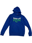 VINTAGE EVERLAST FELPA CON CAPPUCCIO | S/M | BLU ROYAL CON STAMPA LOGO